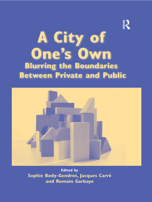 cover image of A City of One's Own